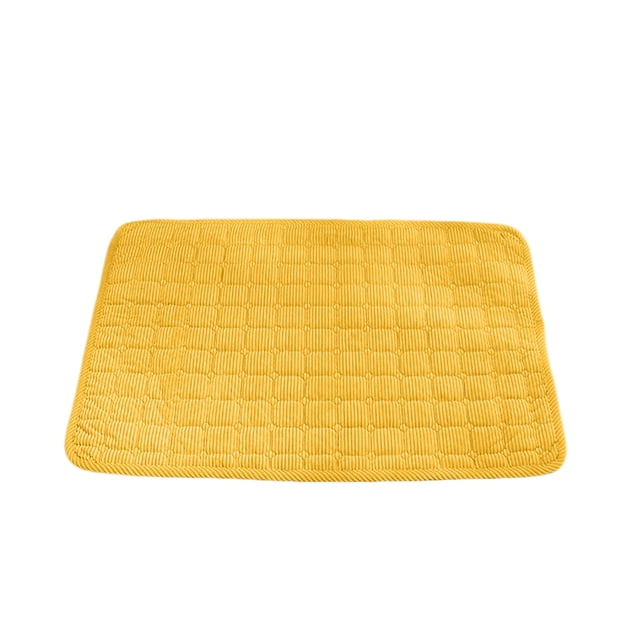 Corduroy Sleeping Pad, Washable Pet Mat for Comfort, Space-Saving Design for Home