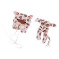 thumbnail image 1 of de Animal Lindo con Sombrero Dulce de Manera Accesorios para s perfke mameluco del mono de las muñecas, 1 of 9