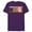 Purple, variant on Marvel Logo with Christmas Holiday Avengers Decorations - Short Sleeve Blended T-Shirt for Adults - Customized-Dark Heather