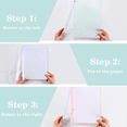 thumbnail image 6 of 10PCS Clear Report Covers with Swing Clip, Professional Clear Front Presentation File Folders Resume Folder, 40 Sheets Capacity A4 Size File Document Organizer, No Punch Needed, Back to School Supply, 6 of 9