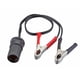 thumbnail image 1 of Adaptador de enchufe de encendedor femenino, enchufe del cargador de la abrazadera de batería con enchuffe y tirón del cable de cargador, 1 of 8