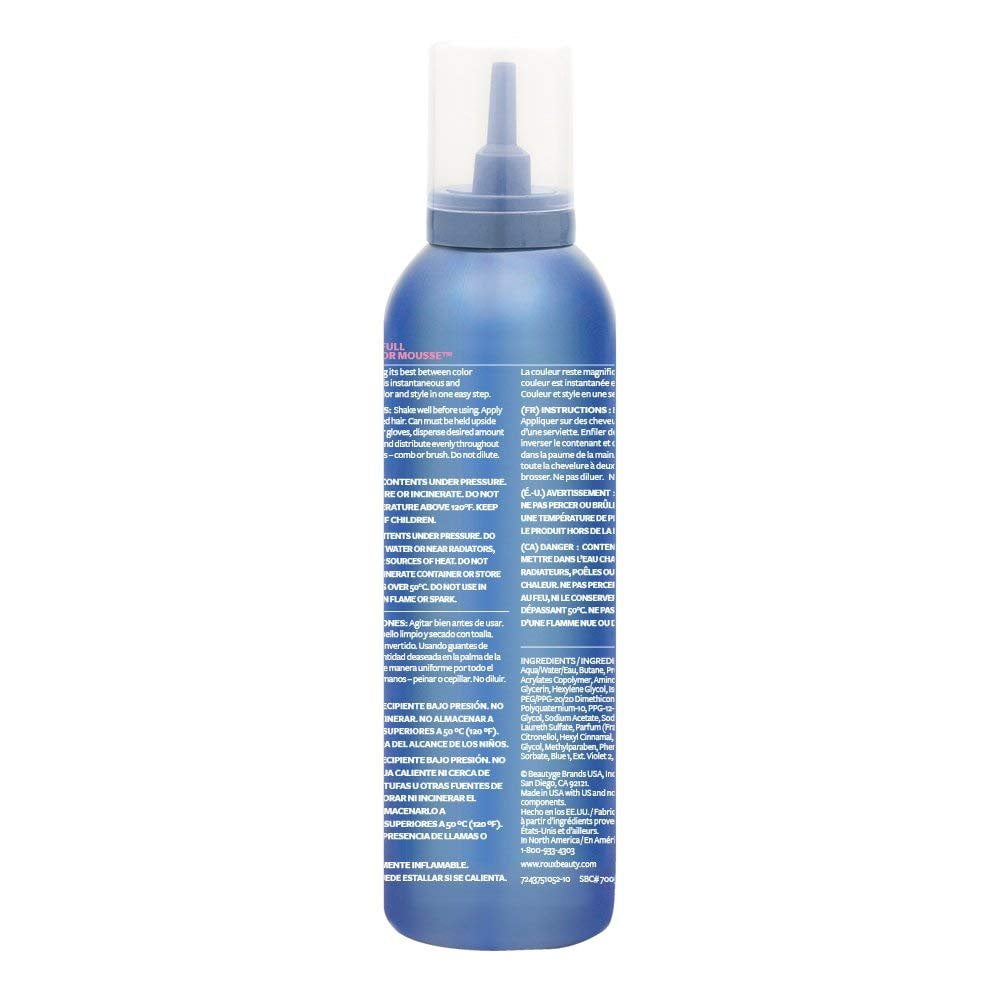Roux Fanci-Full Mousse, #52 White Minx, 6 oz