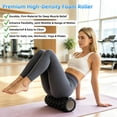 thumbnail image 2 of Cshidworld 5-in-1 Foam Roller Set, 18-inch Deep Tissue Foam Roller with Massage Stick, Massage Ball, Resistance Band & Carry Bag for Stretching, Yoga, Pilates & Fitness, 2 of 2