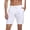 White, variant on RELLECIGA Men's White Swim Trunks Quick Dry Board Shorts with Pockets Bathing Suits Size Large