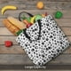 thumbnail image 5 of Fotbe Black Footprints Bolsa Tote con Estampado para Mujer, Bolsos con Cremallera, Bolsa de Hombro Casual de Gran Capacidad con Bolsillos Internos, 5 of 7