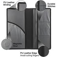 thumbnail image 3 of Car Registration and Insurance Holder  Premium Leather Registration and Insurance Card Holder vehicle Glove Box Car Organizer with Magnetic Shut for Cards Essential Document Driver Licens, 3 of 7