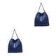 thumbnail image 2 of Bolso de hombro Qarigey con cadena de alta capacidad y de moda para mujer bolso de hombro con cadena bolsos de lujo azul 2piezas, 2 of 6