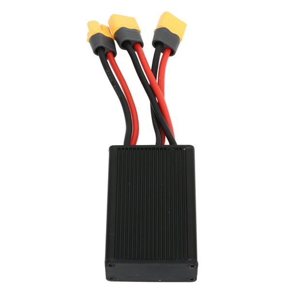 Adaptador Paralelo De Batería Dual, Bicicleta Eléctrica Convertidor De Descarga De Batería Doble Adaptador De Módulo Paralelo De Batería Dual 20V-72V