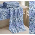 thumbnail image 6 of Soimoi Purple Cotton Voile Fabric Whale Ocean Printed Fabric 1 Yard 56 Inch Wide, 6 of 7