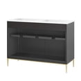 thumbnail image 4 of Modway Awaken 48" Solid Wood and MDF Bathroom Vanity in White/Black, 4 of 7