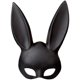 thumbnail image 1 of Nirvana Rabbit Mask Black Masquerade Mask Rabbit Eye Mask With Ears Rabbit Mask For Halloween Party Cosplay Fancy Dress Easter Carnival, 1 of 4