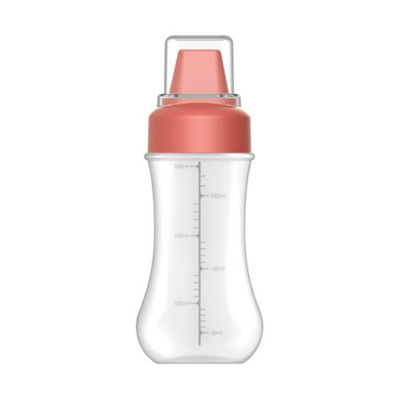 

5 Hole Oil Dispensing Bottles for for Ketchup Sauces with Leak Proof Clear Cover Cap Kitchen Lid Plastic Food Grade