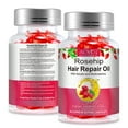 thumbnail image 2 of Aliver Rosehip Oil Capsules-Rosehip Hair Repair Oil with Keratin and Multivitamins-for Frizzy, Brittle Hair and Split Ends, 2 of 11