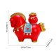 thumbnail image 3 of Adorno navideño de caballo de resina | Figura decorativa navideña roja y blanca | Mueble de TV moderno para sala de estar | Idea de regalo festivo | Elegante decoración invernal para el hogar, 3 of 6