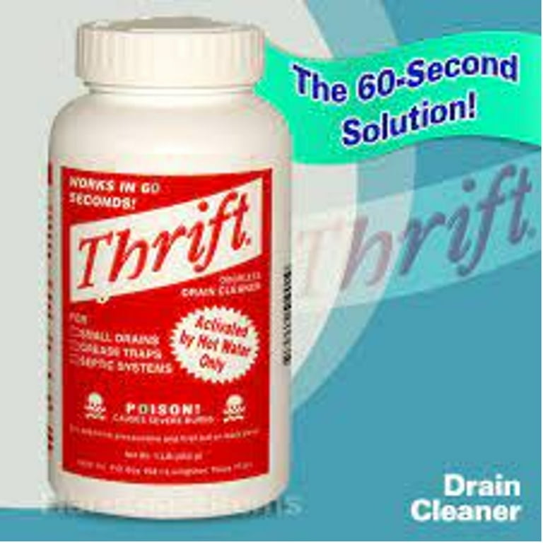 THRIFT DRAIN CLEANER GRANULAR 1LB Walmart
