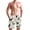 Chicken with Horse, variant on Dailycode Men's Quick Dry Swim Trunks Beach Shorts Casual Summer Board Shorts with Pockets, Gold Black White Marble