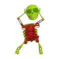 Staron Dancing Skeleton Man Swinging Skeleton Clearance (Green