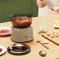 thumbnail image 4 of SuoKom Electric Garlic Chopper, Portable Mini Food Processor, Wireless Vegetable Masher with Usb Charging, Garlic Masher Mincer for Onions Meat Spices 350Ml, 4 of 8