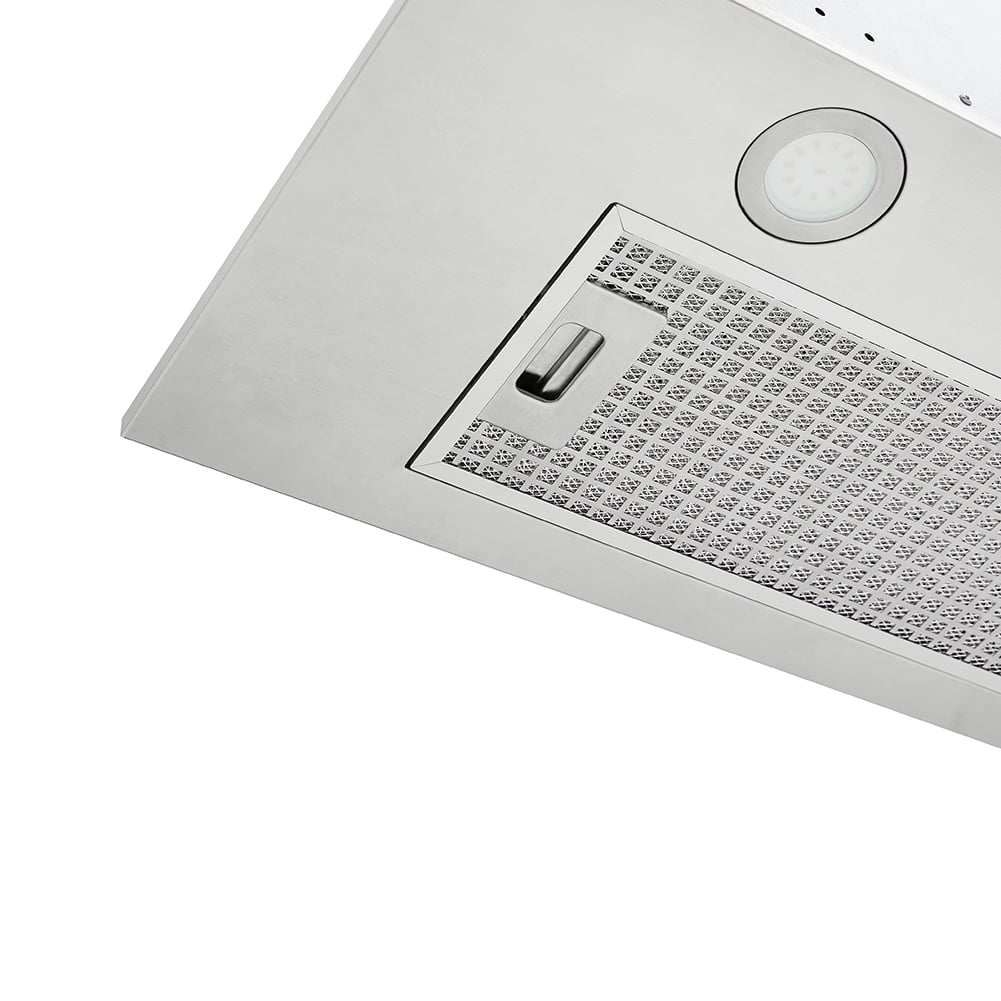Kepooman Built-in/Insert Range Hood with 5 Levels Wind-force 1.5W LED Lamps, Remote Control Available, Silver Kepooman Built-in/Insert Range Hood with 5 Levels Wind-force 1.5W LED Lamps, Remote Control Available, Silver