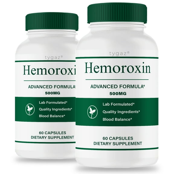 (2 Pack) Hemoroxin - Hemoroxin Pill Supplement