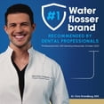 thumbnail image 4 of Waterpik Cordless Advanced 2.0 Water Flosser with 3 Settings, 4 Tips & Travel Bag, ADA Accepted, White, 4 of 13