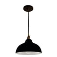 thumbnail image 1 of lámpara colgante maxxi 8055 negro 1 luz e27, 1 of 4