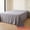 Light Gray 91"x96", variant on Unique Bargains Microfiber Ice Bed Sheet Flat Sheet Bedding for Bedroom Dark gray 91"x96"