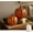 Yellow, variant on Twinkle Light Pumpkins, Set of 2 Illuminated Starry Night Glass Pumpkins, Halloween Twinkle Light Pumpkins, Twinkle Led Pumpkin Lights with Starry Night Design for Home Bedroom (Orange-7''+9'')