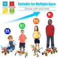 thumbnail image 2 of Juguete Building Blocks Qirptey STEM, 125 unidades, para niños de 3 a 8 años, 2 of 7