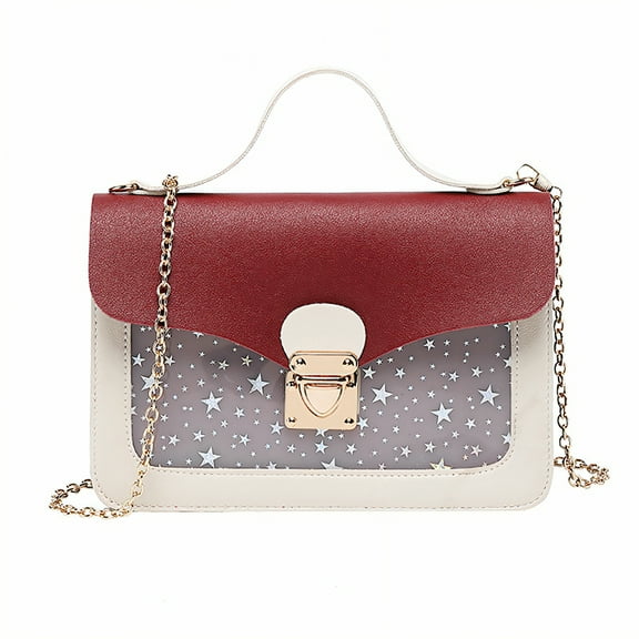 GASTROPOD Small Crossbody Purse,Trendy Cross Body Purses for Women,Comfortable Leather Purse,Red