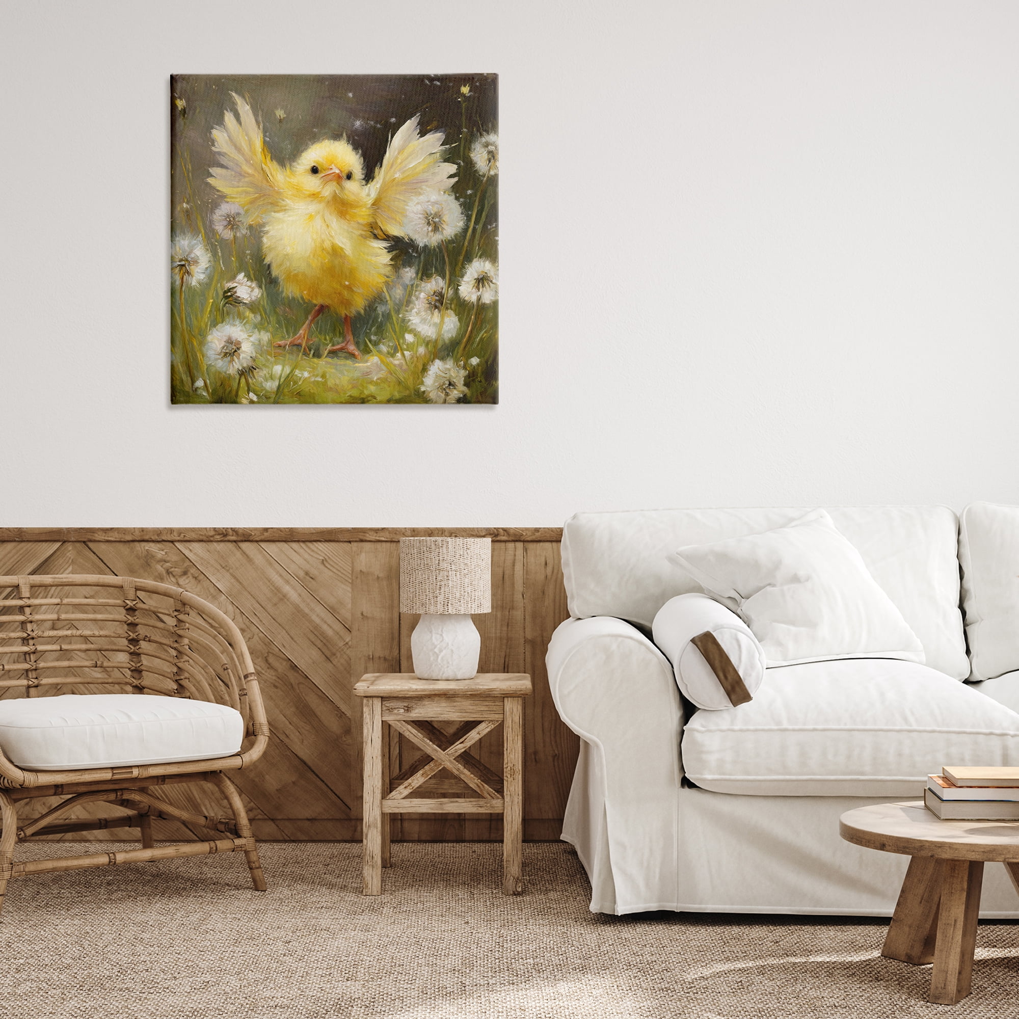 Stupell Industries Free As A Peep Chick Canvas Wall Art, design by Tina LeCour