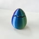 thumbnail image 2 of Caja Almacenamiento Pascua en Forma Favores Fiesta () Azul Verde, 2 of 5