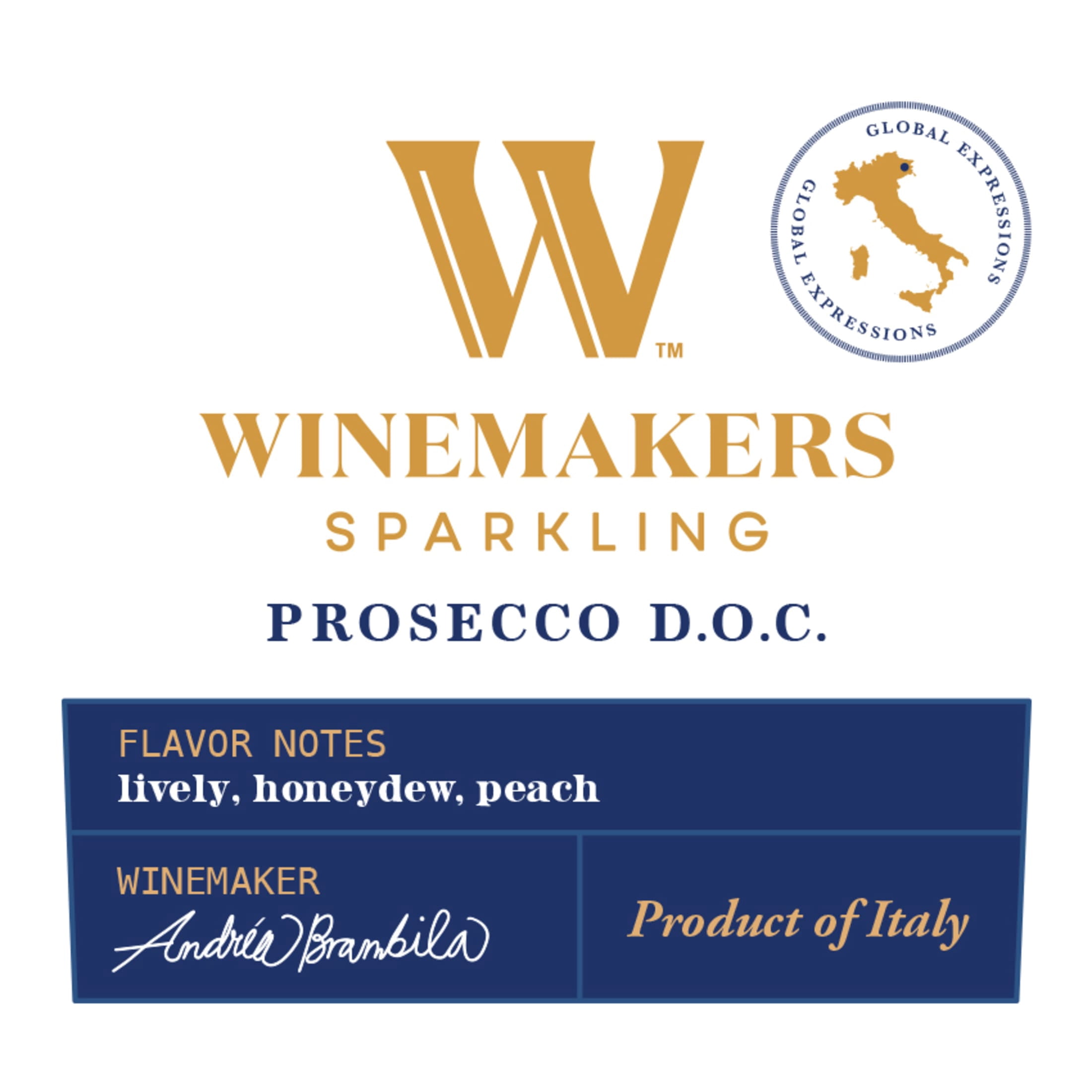 Winemakers Selection Prosecco, White Wine, 750ml