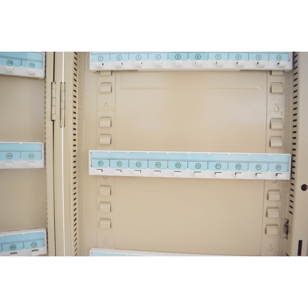 INTSUPERMAI Key Storage Cabinet Lock Box for 240 Keys Wall Mounted Steel Key Lock Safe Box