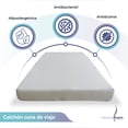 thumbnail image 3 of Colchón Memory Foam Cuna De Viaje - Color Blanco Memory Foam COLCHON CUNA DE VIAJE, 3 of 12