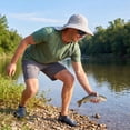 thumbnail image 6 of Bucket Hat with Neck Flap Wide Brim Fishing Hat Breathable Mesh Sun Hat Adjustable Outdoor Hat for Hiking Camping Travel Walking and Outdoor Recreation, 6 of 7