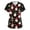 BlackA&21#0806v, variant on Garbnen Christmas Scrubs Shirts for Women Funny Christmas Snowman Print Work Shirts Women Fall Winter Merry Xmas Plus Size Nurses Uniforms Scrubs for Women with Pockets S-5XL