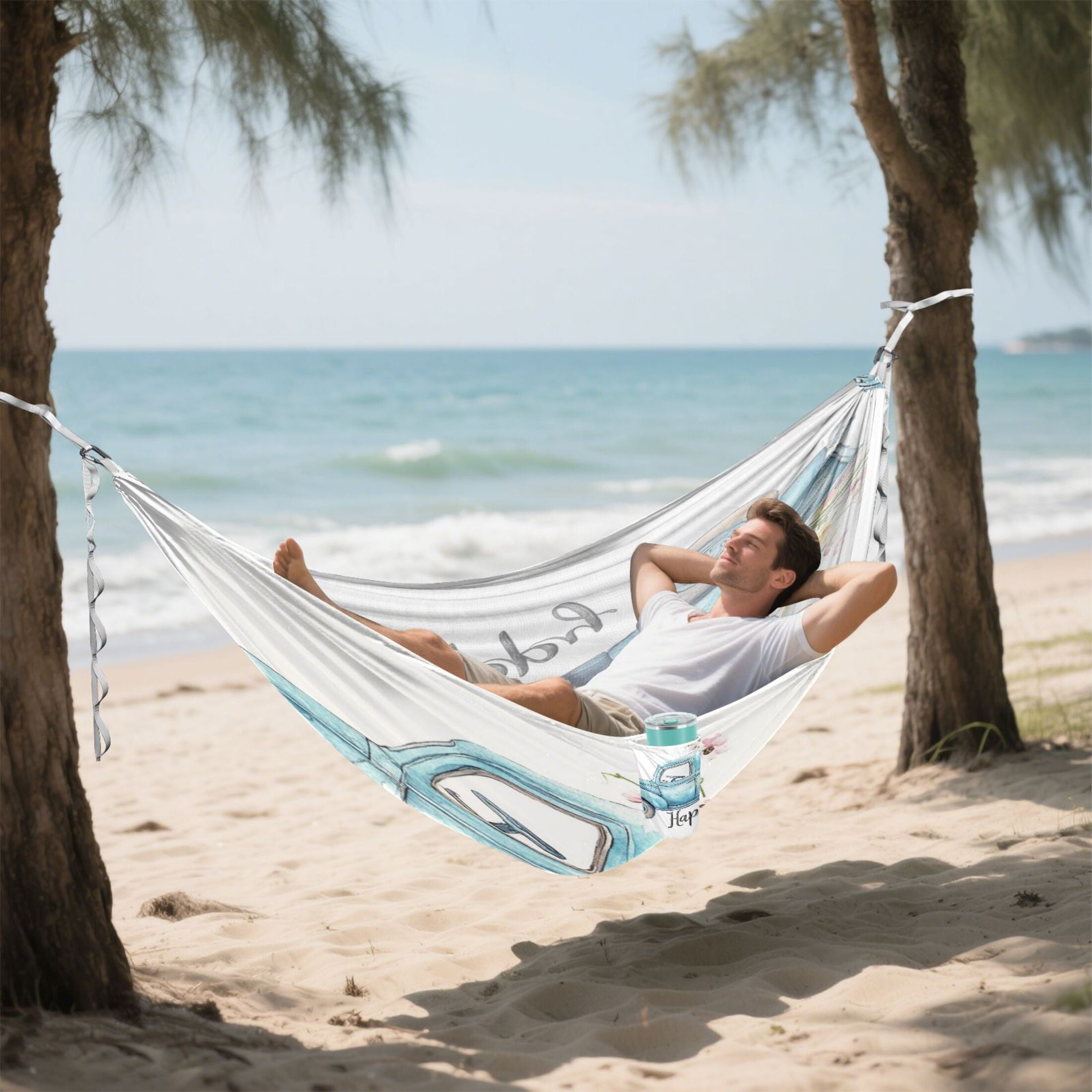 Hammock Camping Hammock Nylon Portable Hammock Travel Camping Hammock Cute Bunny Easter