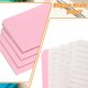 thumbnail image 4 of Paquete de 4 cuadernos A6, mini cuaderno A6, blocs de notas de bolsillo Kraft, cuadernos de bocetos, 3.5x5.5 pulgadas, 30 hojas para hombres y mujeres, suministros de oficina, rosa, 4 of 6