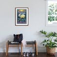 thumbnail image 3 of Art.com Bahia Honda, Florida Keys - Key Lime Pie Sign Art Print by Lantern Press, Brown Frame Wall Art, 21" x 29", 3 of 5