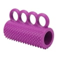thumbnail image 2 of Equipo de fortalecimiento de dedos de silicona para 4 dedos, para rehabilitación de accidentes cerebrovasculares, color morado, 2 of 14