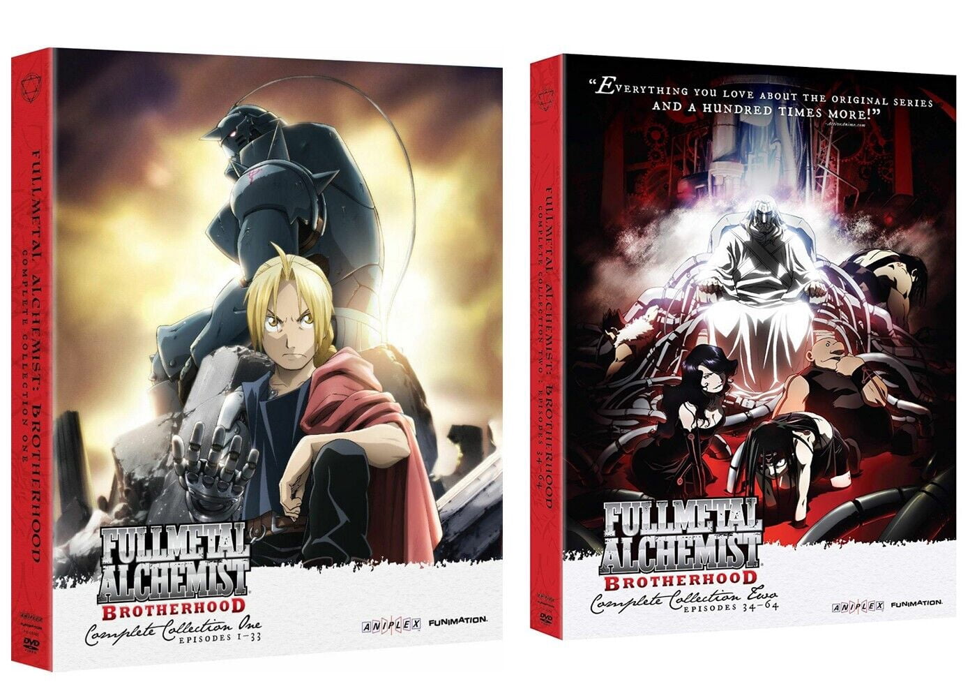 Fullmetal Alchemist Brotherhood - Complete Series DVD Full