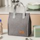 thumbnail image 3 of Fiudx Bolsa de Almuerzo Vertical, Diseño Aislante de Gran Capacidad, Bolsa Bento Catiónica Portátil, Almacenamiento de Alimentos a Prueba de Fugas, Ideal para La Oficina o Picnic, Material Ecológico,, 3 of 7