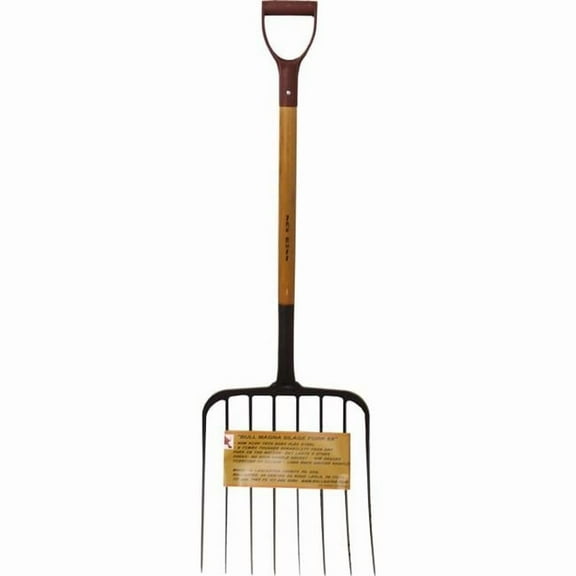 8-Tine Magna Silage Fork - Green - Pack of 6 - Durable Design
