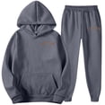 thumbnail image 1 of Men's 2 Piece Athletic Sweatsuit - Jogging Sweatshirt Sweatpants Set, Comfortable Soft Fabric, Athletic Design, Perfect for Workouts, Jogging Casual Wear, 1 of 4