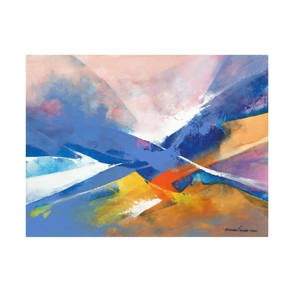 Canvas Wall Art - Thomas Leung 'Temptation' Wall Art for Living Room, Bedroom, or Office Décor by Trademark Fine Art - 19 x 14 Inches