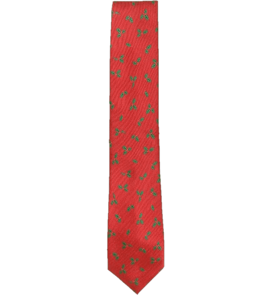 John Ashford Men's Reindeer Auditions Necktie