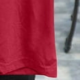 thumbnail image 4 of TNDBKQWR Hauts pour Femmes en Liquidation Liquidation Hauts Amples pour Femmes Hauts à Encolure Dégagée Tendance pour Femmes Robe d'Été Hauts pour Femmes, Vin, TG, 4 of 4