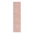 thumbnail image 3 of Unique Loom Trellis Shag Collection Area Rug - Ruth (2' x 8' Runner Light Pink/Ivory), 3 of 11