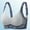 Blue, variant on Super Gather Bra Soft Comfortable Gather Bra Wireless Up Bra Lift Bra Women Lingerie Everyday Sports Bras, Push-Up Bras with 3-Level Adjustable Straps, Breathable Cotton Bralettes for Sensitive Skin